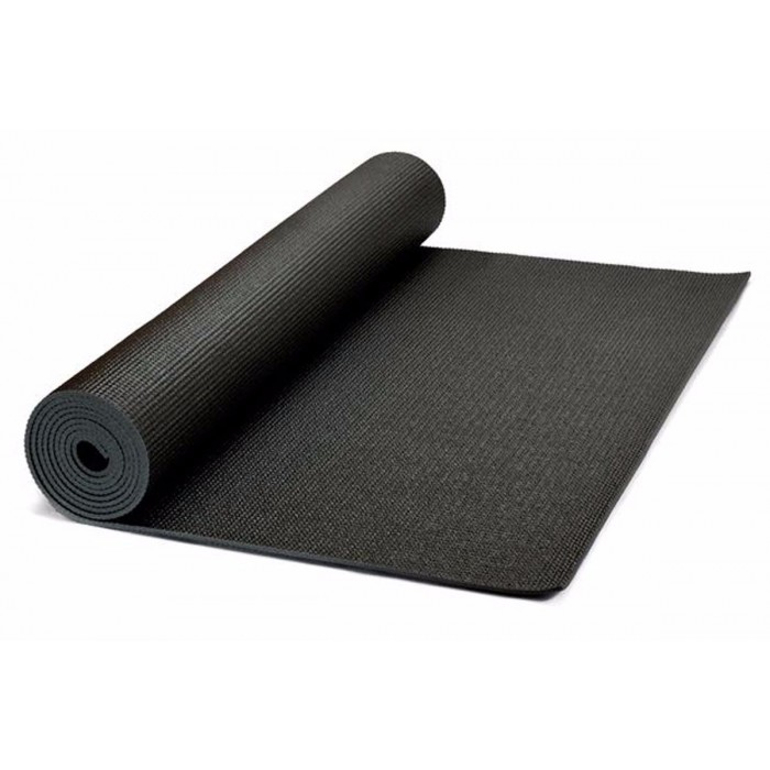 158888 Στρώμα γυμναστικής Yoga Pilates Μαύρο 173x61x0,6cm Megafitness