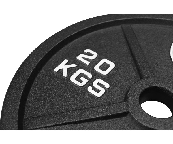 Iron Olympic Plates 20kg | Megafitness