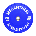 Bumper Plate Olympic Type Blue 20kg|Megafitness