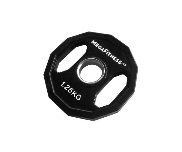 Δίσκος Ολυμπιακού Τύπου Με Λαβές 1.25Kg|Megafitness