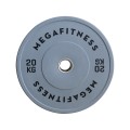 Bumper Plate Ολυμπιακού Τύπου Γκρι 20kg|Megafitness