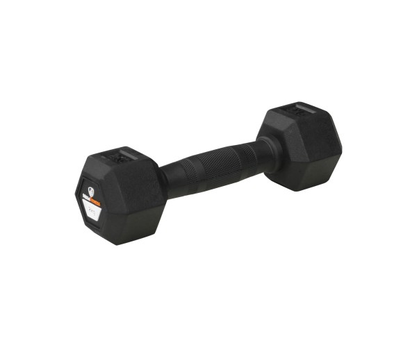 Hex Rubber Dumbbell 2kg |Megafitness
