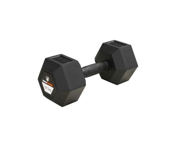 Αλτήρας Εξάγωνος Rubber 12.5kg |Megafitness