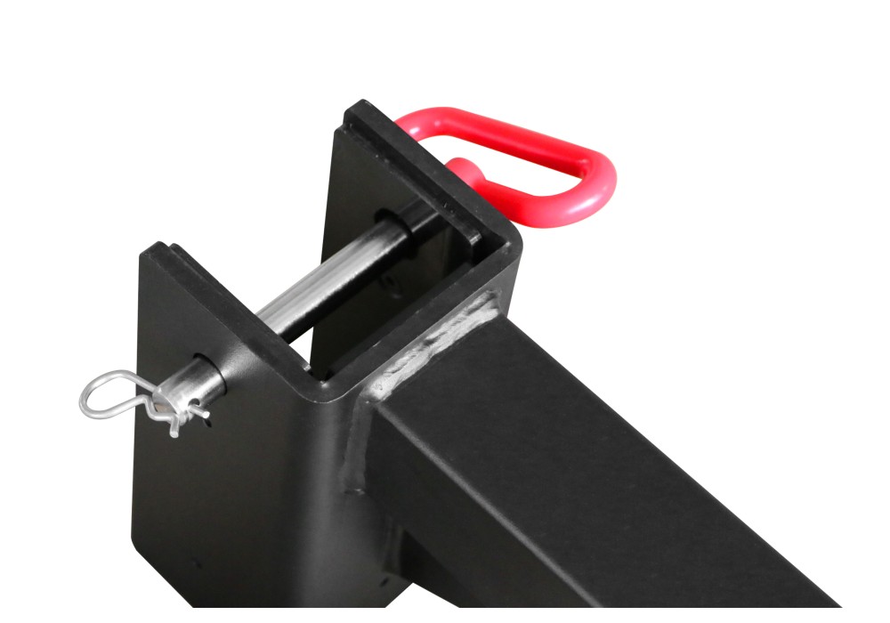 Megafitness dip bar attachment for power rack and half rack with anti-slip handles