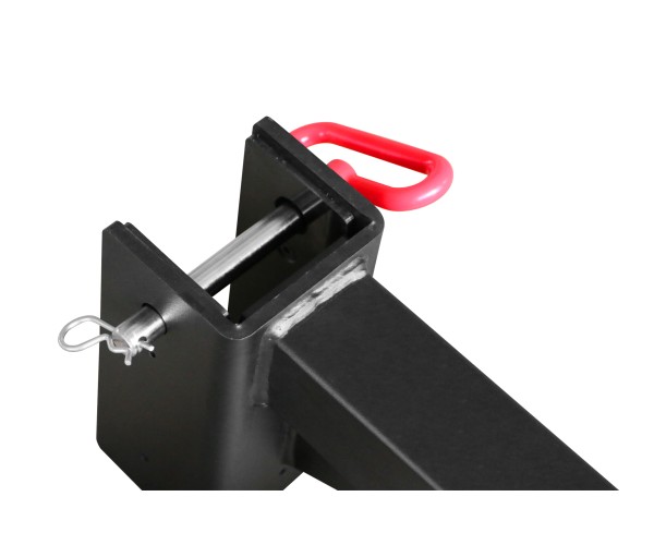 Megafitness dip bar attachment for power rack and half rack with anti-slip handles