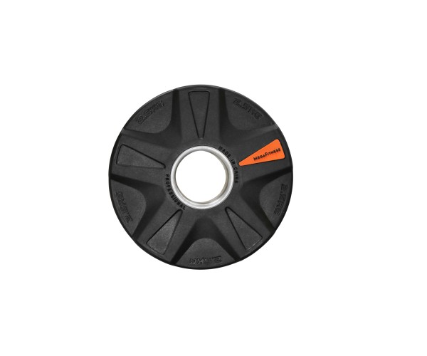 Bumper Plate Ολυμπιακού Τύπου Μαύρο 2.5kg|Megafitness