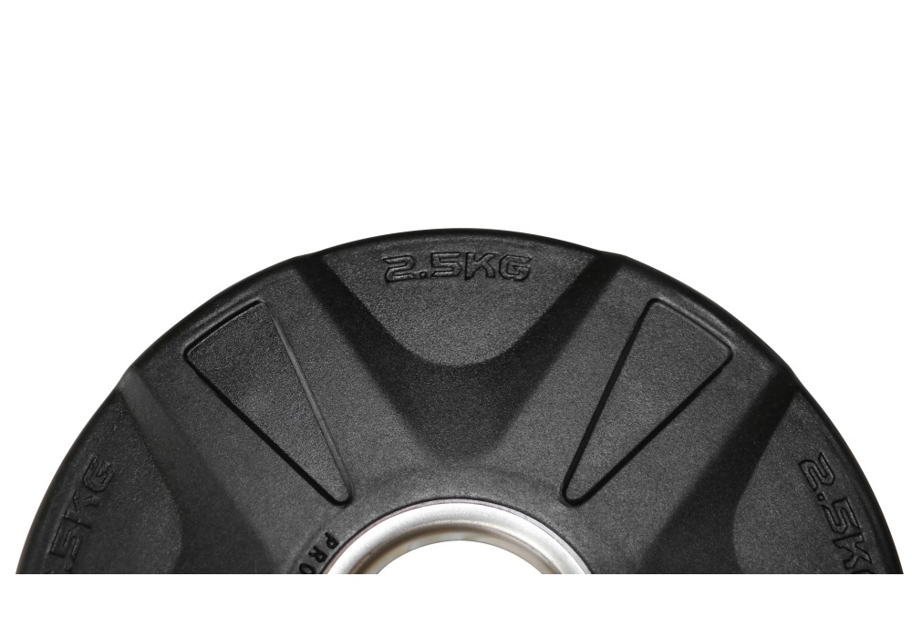 Bumper Plate Ολυμπιακού Τύπου Μαύρο 2.5kg|Megafitness