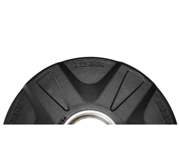Bumper Plate Ολυμπιακού Τύπου Μαύρο 2.5kg|Megafitness
