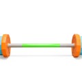 Water Filled Barbell For Kids | Megafitness