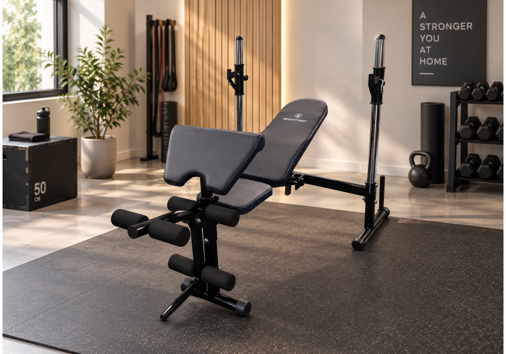 Αναδιπλούμενος πάγκος γυμναστικής Megafitness