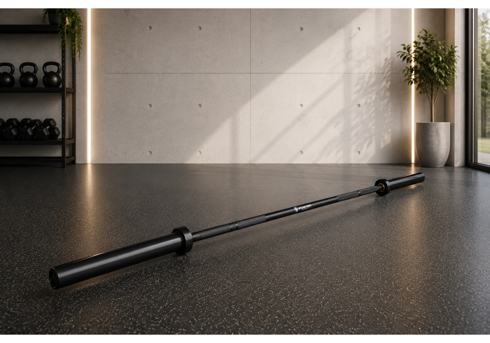 Olympic Bar Competition Cerakote Black 20kg|Megafitness