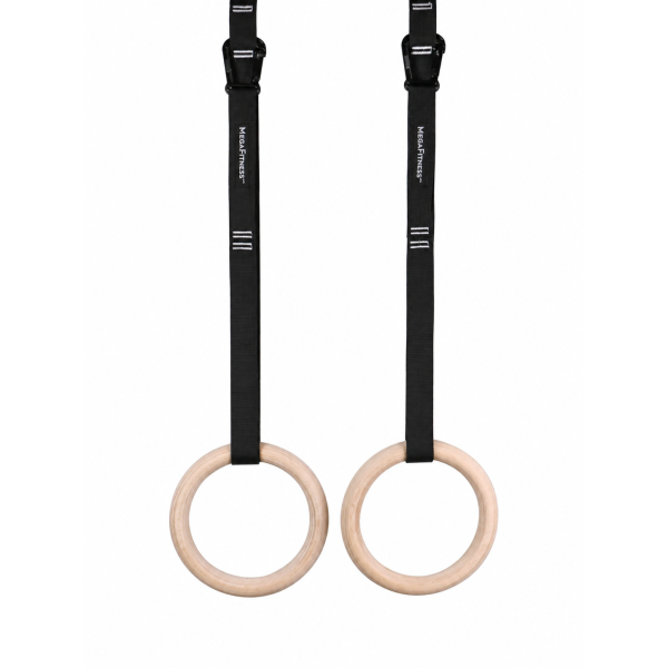 Wooden Gymnastic Rings|Megafitness