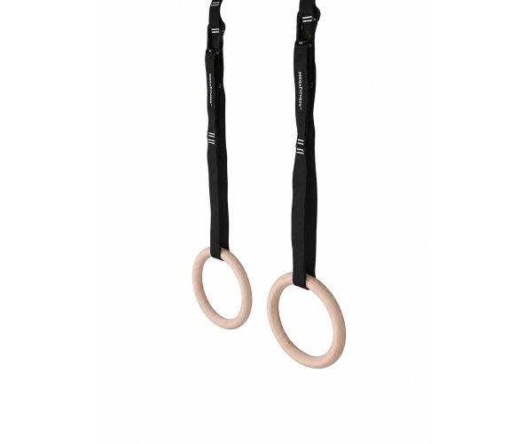 Megafitness wooden gymnastic rings