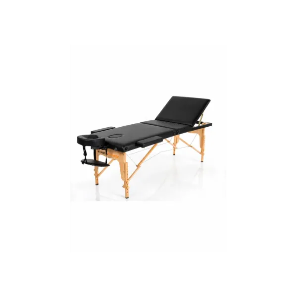Physiotherapy - Massage Bed Classic 3 Black | Megafitness