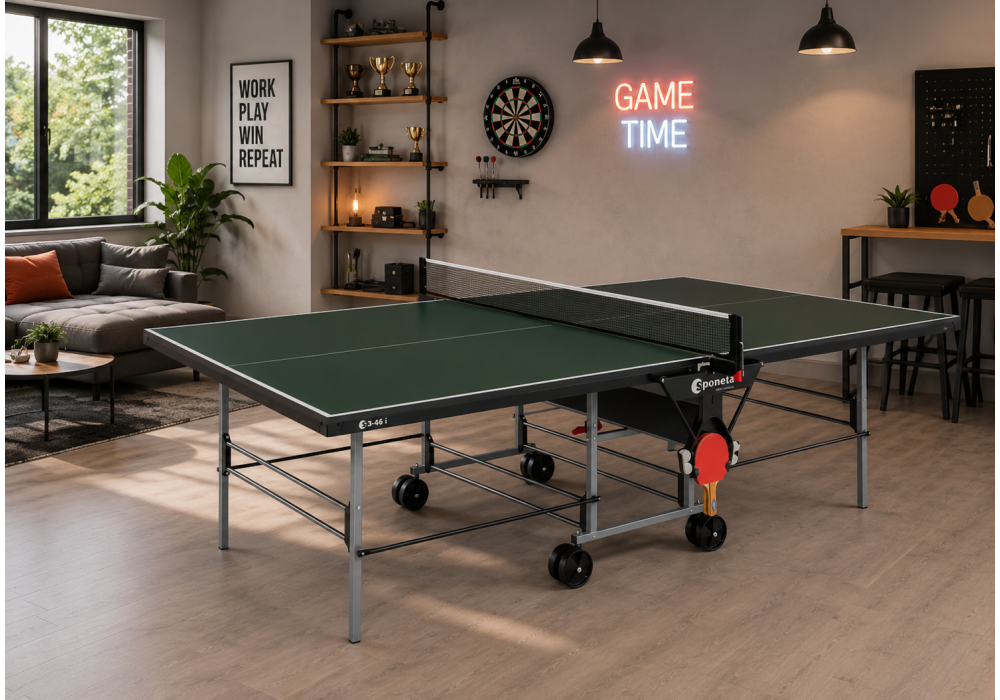 Τραπέζι Ping Pong Εσωτερικού Χώρου S3-46i | Sponeta