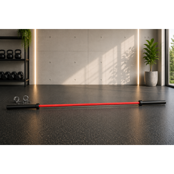 Olympic Bar Competition Cerakote Red 20kg|Megafitness