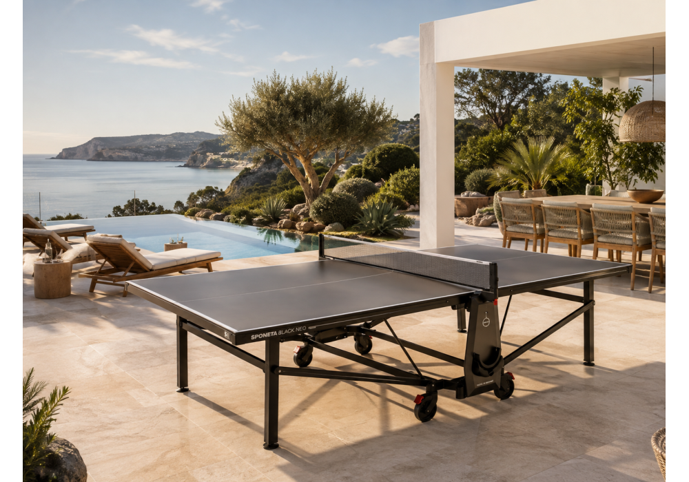 Ping Pong Table Outdoor SDL Black NEO | Sponeta