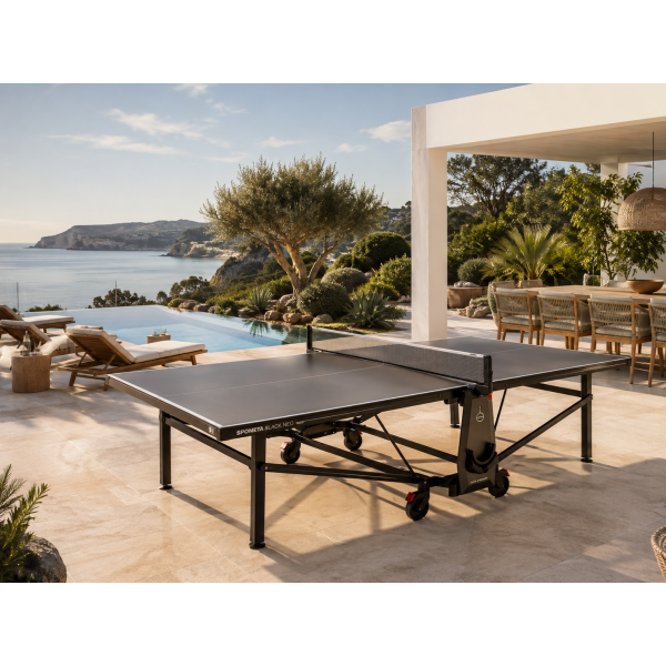Τραπέζι Ping Pong Εξωτερικού Χώρου SDL Black NEO | Sponeta