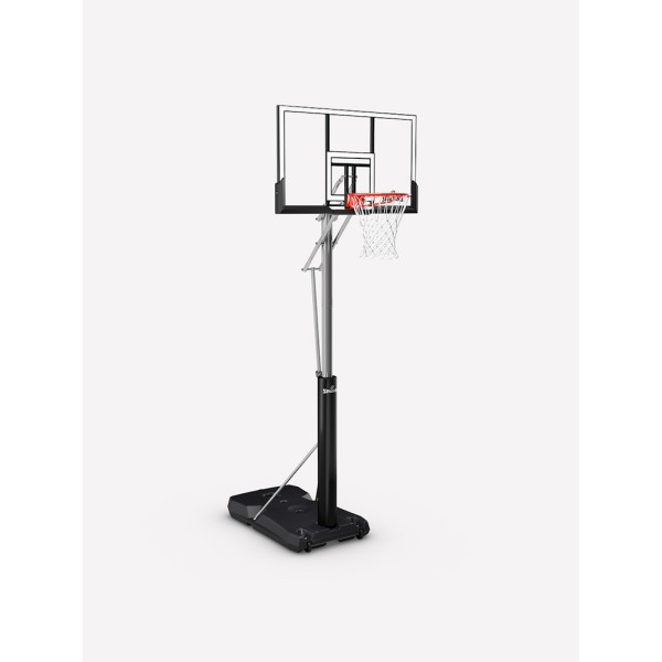 Spalding SILVER PORTABLE Basketball Hoop