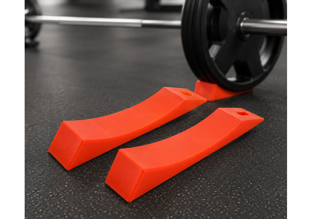 Support Bases For Olympic Type Plates Pair  | Megafitness