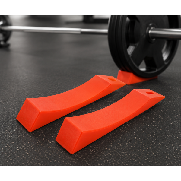 Support Bases For Olympic Type Plates Pair  | Megafitness