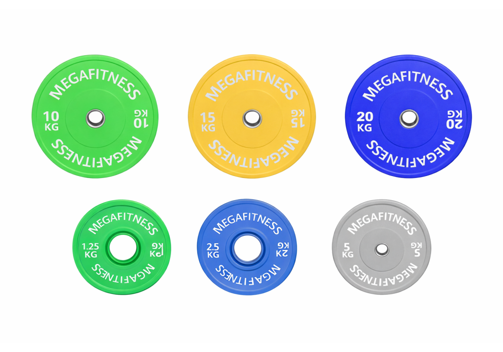Bumper Plate Combo 1.25 έως 20kg| Megafitness