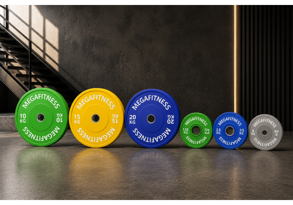 Bumper Plate Combo 1.25 to 20kg| Megafitness