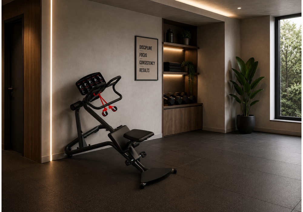 Megafitness back stretch machine heavy duty for flexibility and pain relief