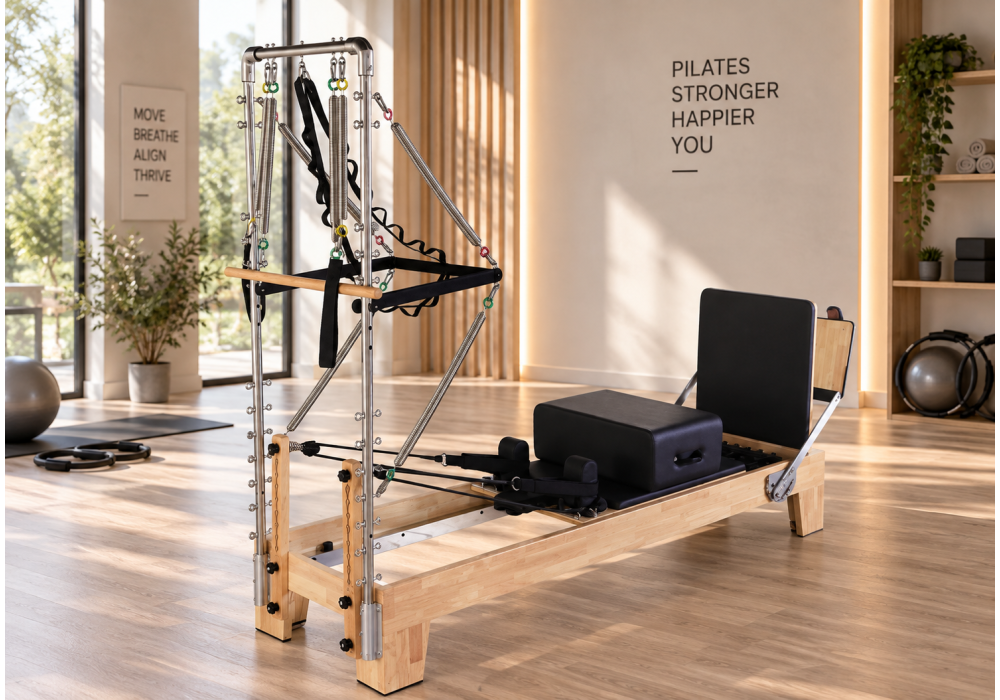 Κρεβάτι Pilates Reformer με Tower | Megafitness