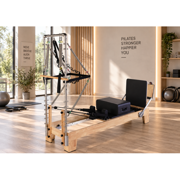 Κρεβάτι Pilates Reformer με Tower | Megafitness