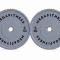 Bumper Plate Ολυμπιακού Τύπου Γκρι 5kg|Megafitness