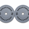 Bumper Plate Olympic Type Grey 10kg|Megafitness