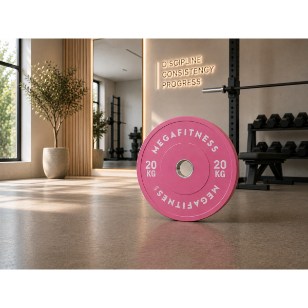 Bumper Plate Olympic Type Ping 20kg|Megafitness