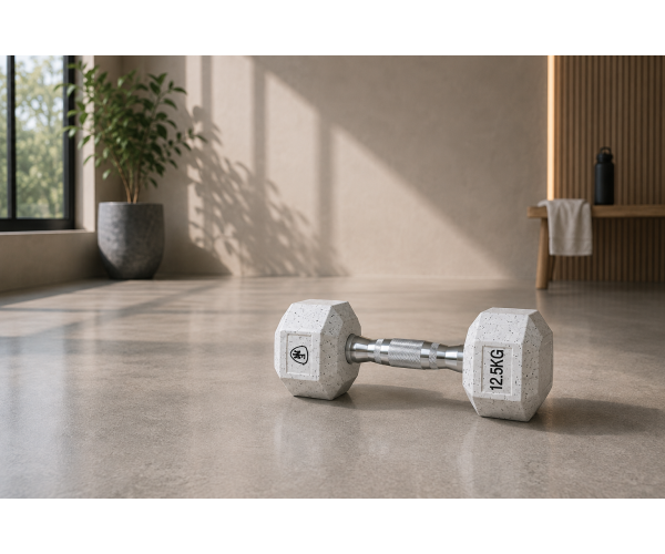 Hex Elite Dumbbell 12.5kg | Megafitness
