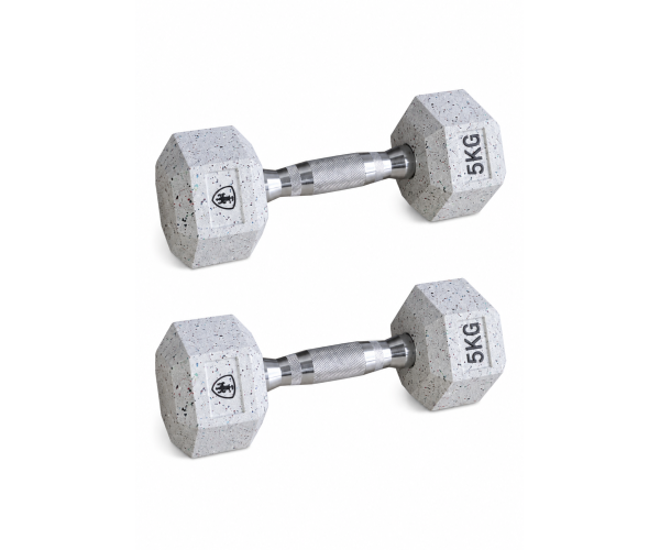 Hex Elite Dumbbell 5kg | Megafitness