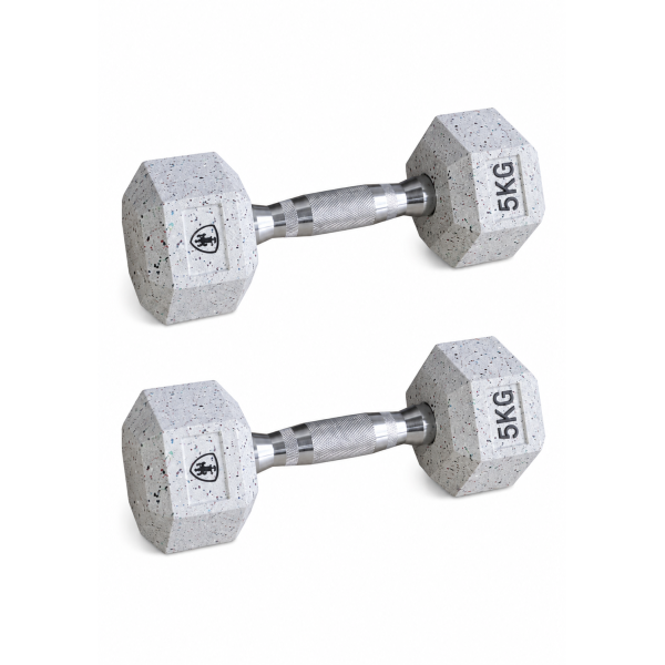 Hex Elite Dumbbell 5kg | Megafitness