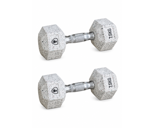 Hex Elite Dumbbell 7.5kg | Megafitness