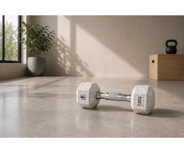 Hex Elite Dumbbell 7.5kg | Megafitness