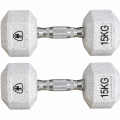 Hex Elite Dumbbell 15kg | Megafitness