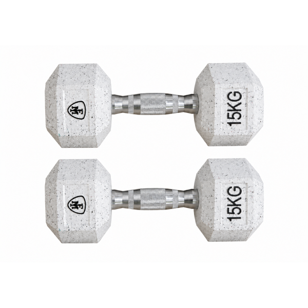 Hex Elite Dumbbell 15kg | Megafitness