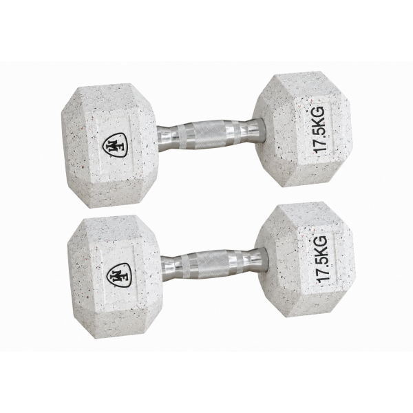 Hex Elite Dumbbell 17.5kg | Megafitness