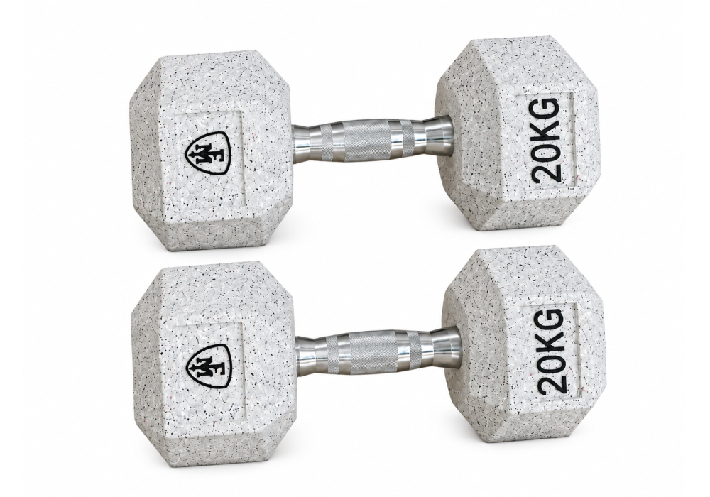 Hex Elite Dumbbell 20kg | Megafitness