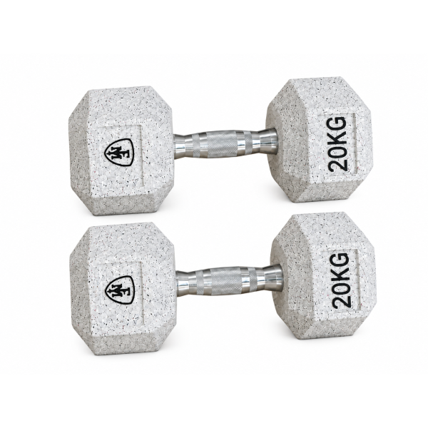Hex Elite Dumbbell 20kg | Megafitness