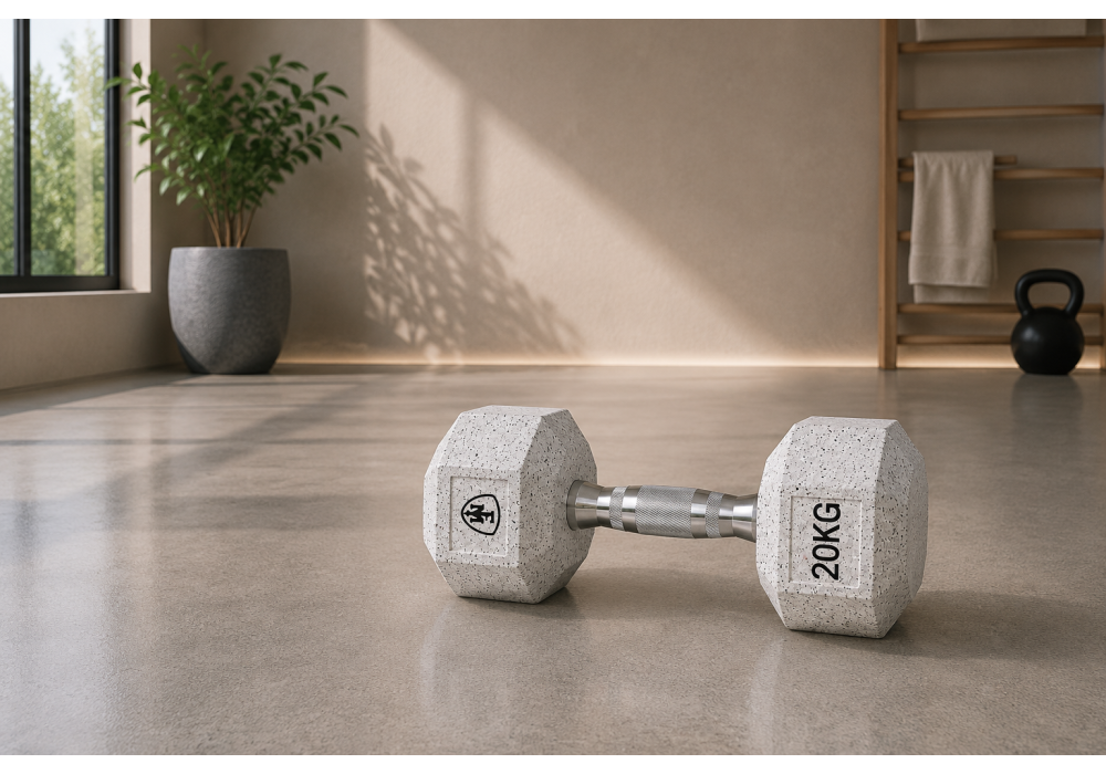 Hex Elite Dumbbell 20kg | Megafitness