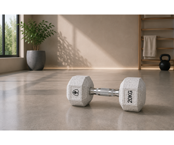 Hex Elite Dumbbell 20kg | Megafitness