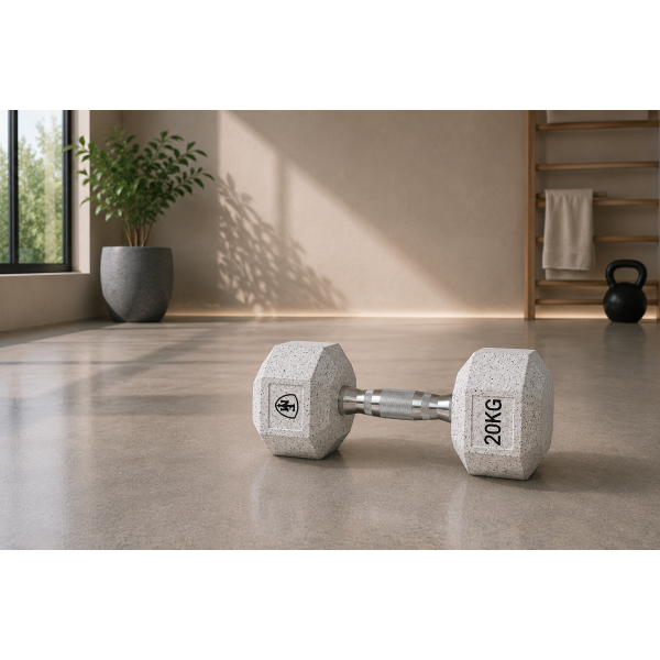 Hex Elite Dumbbell 20kg | Megafitness