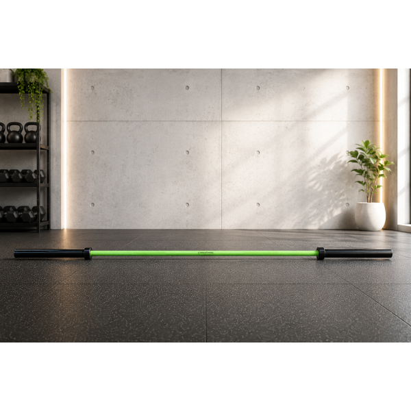 Olympic Bar Competition Cerakote 20kg Green| Megafitness