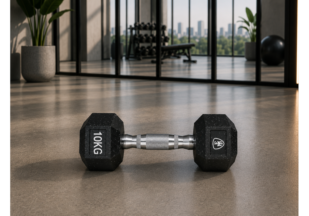 Αλτήρας Elite Εξάγωνος Μαύρος 10kg | Megafitness