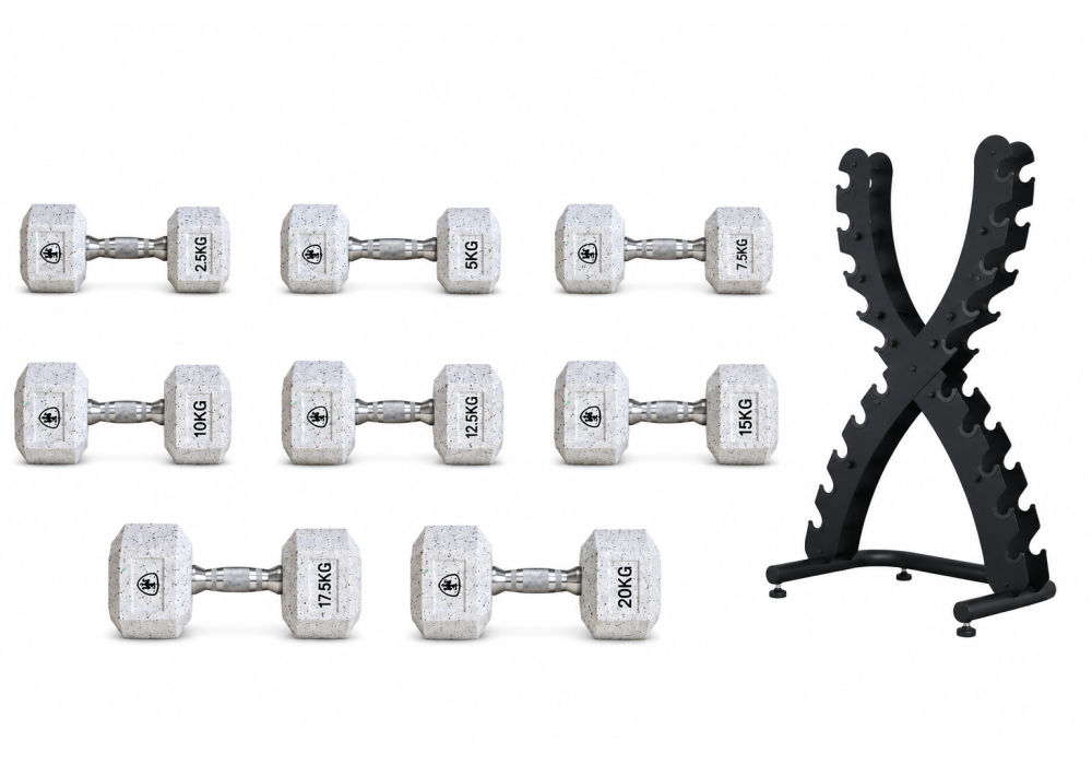 Combo Elite Hex Dumbbells| Megafitness