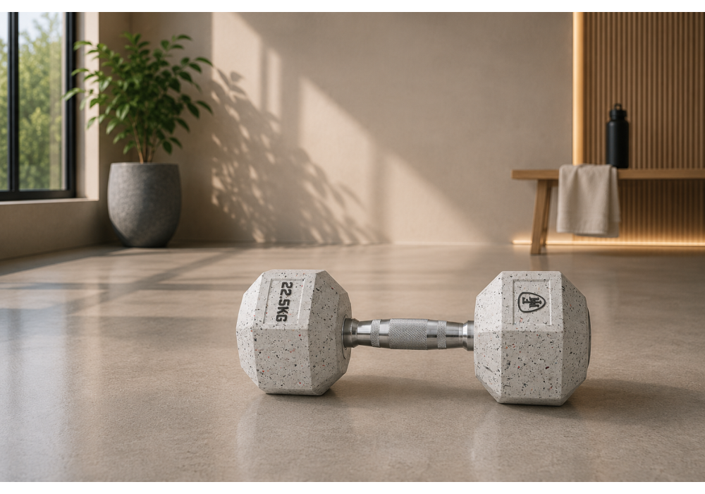 Αλτήρας Elite Εξάγωνος Λευκός 22.5kg MegaFitness